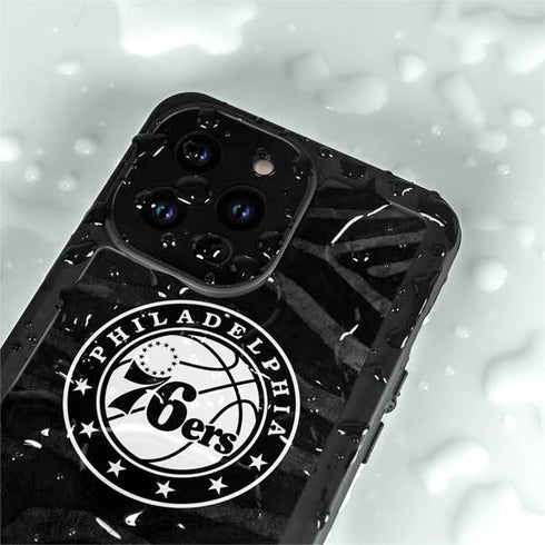 NBA Philadelphia 76ers Animal Print iPhone 15 Pro Waterproof Case